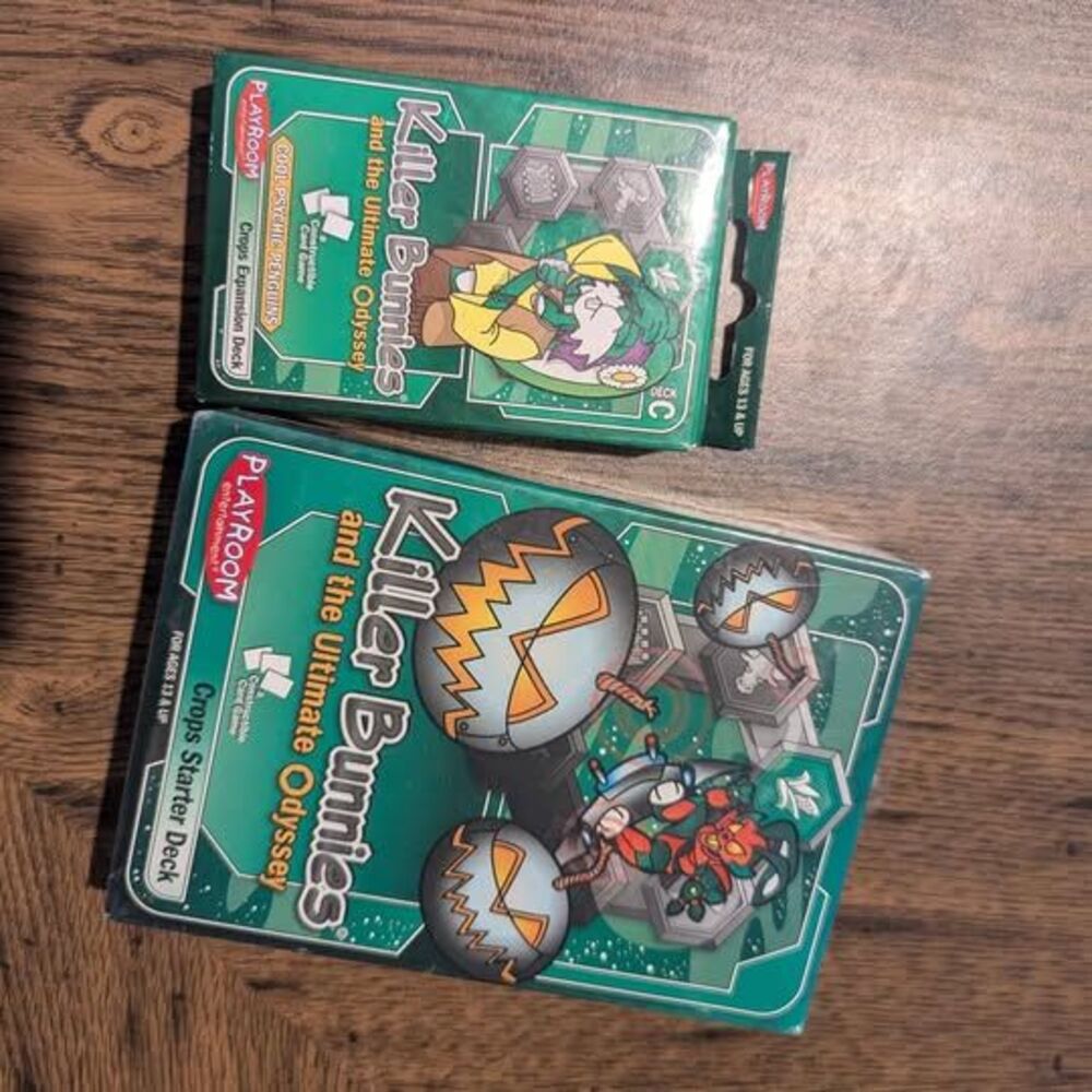 Killer Bunnies and Ultimate Odyssey Crops Starter Deck and a Cool Psychic Pengui